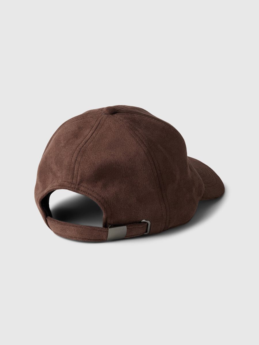 Cappello da baseball scamosciato Donna_1