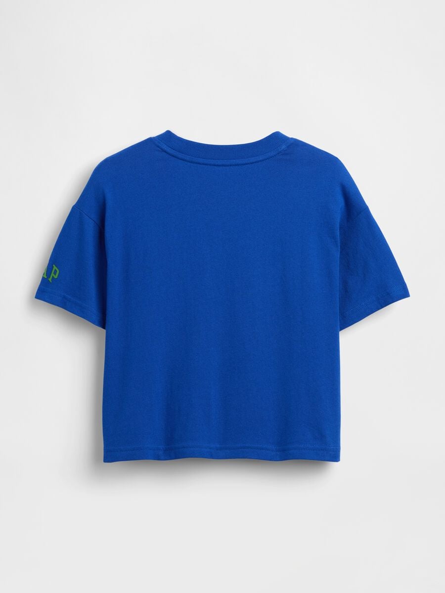 T-shirt Super Mario Nintendo a maniche corte in puro cotone Bimbo_2