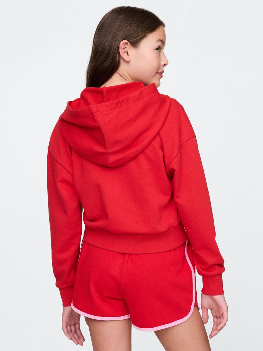 Felpa con cappuccio e full-zip Bambina_1