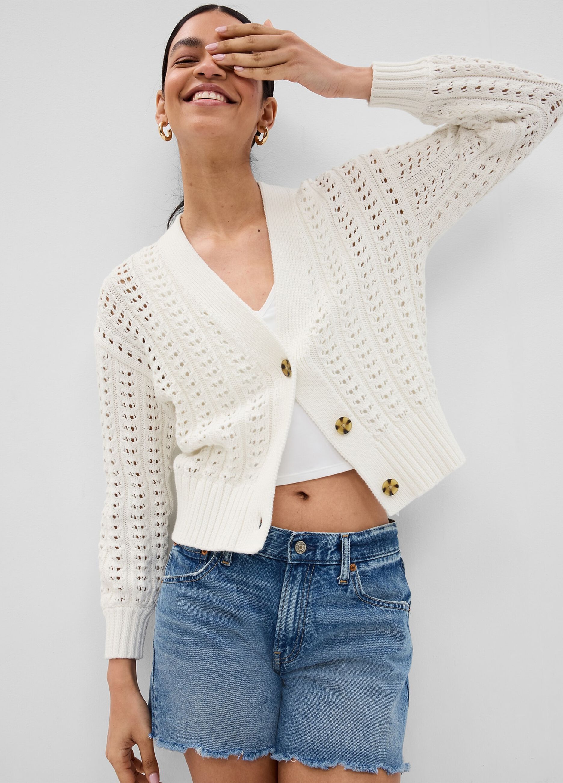Cardigan in cotone crochet_1