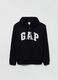 Full-zip in French Terry con cappuccio e logo GAP_1
