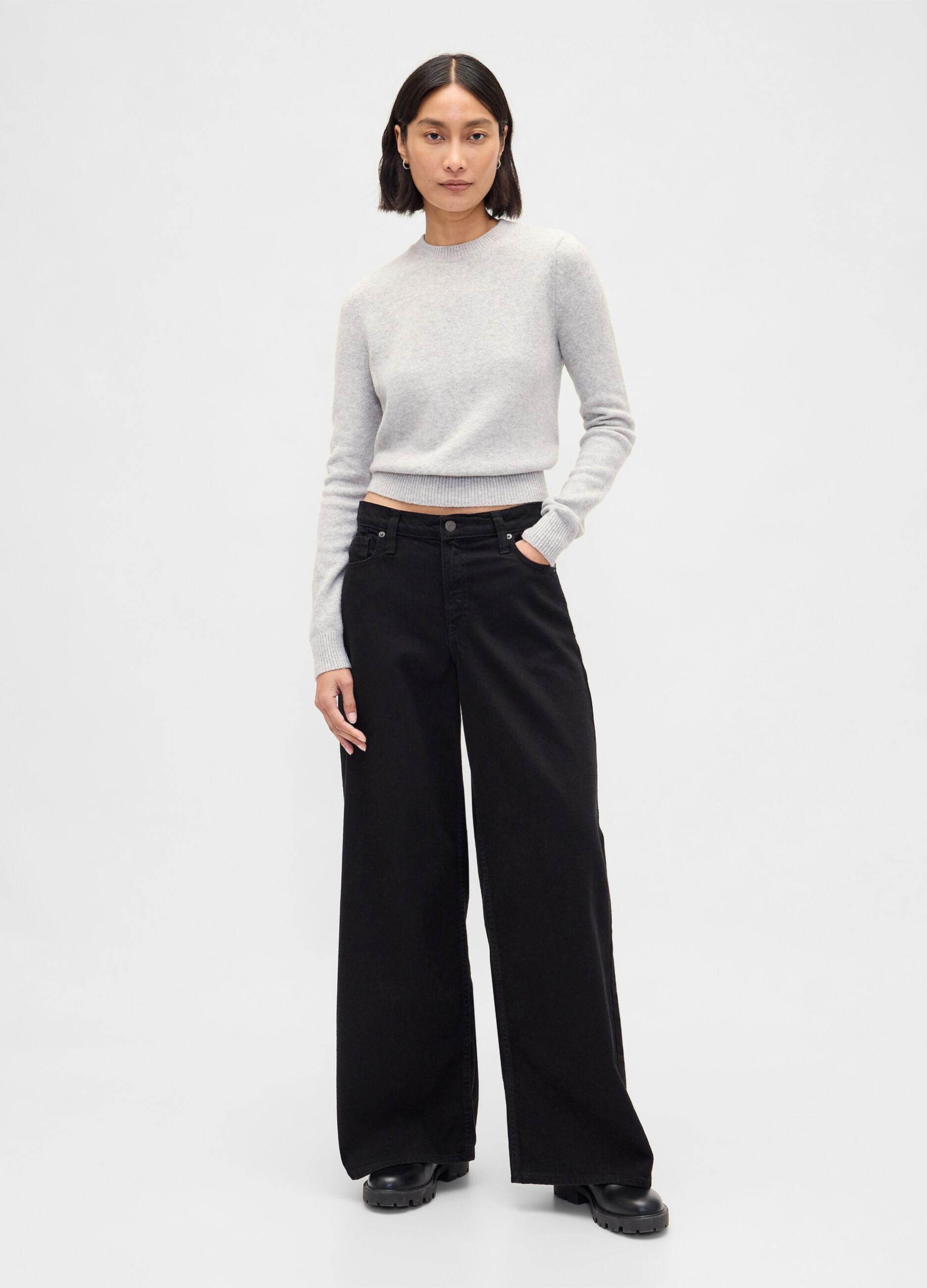 Maglione CashSoft in misto cotone