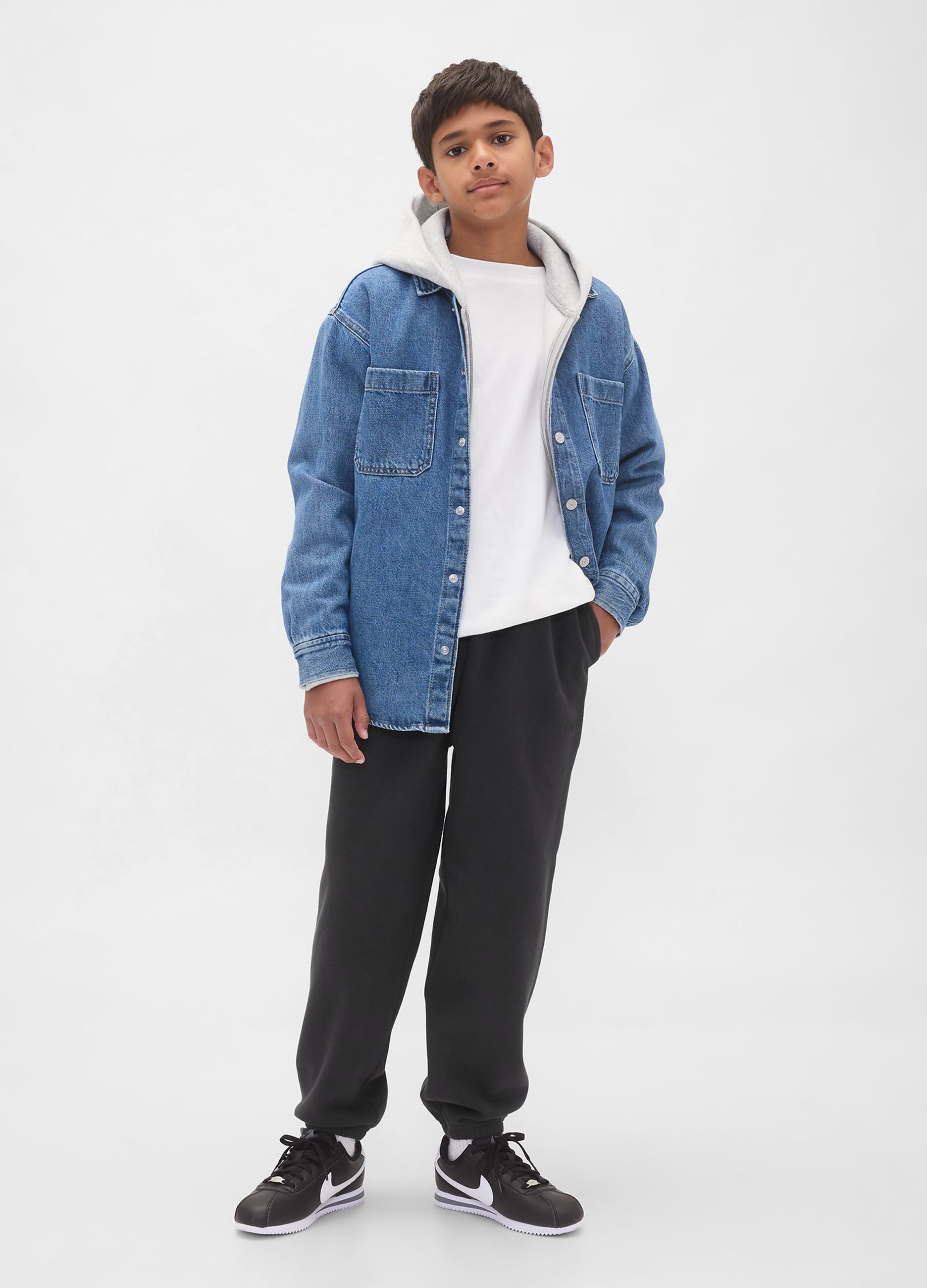 Pantaloni neri in puro cotone