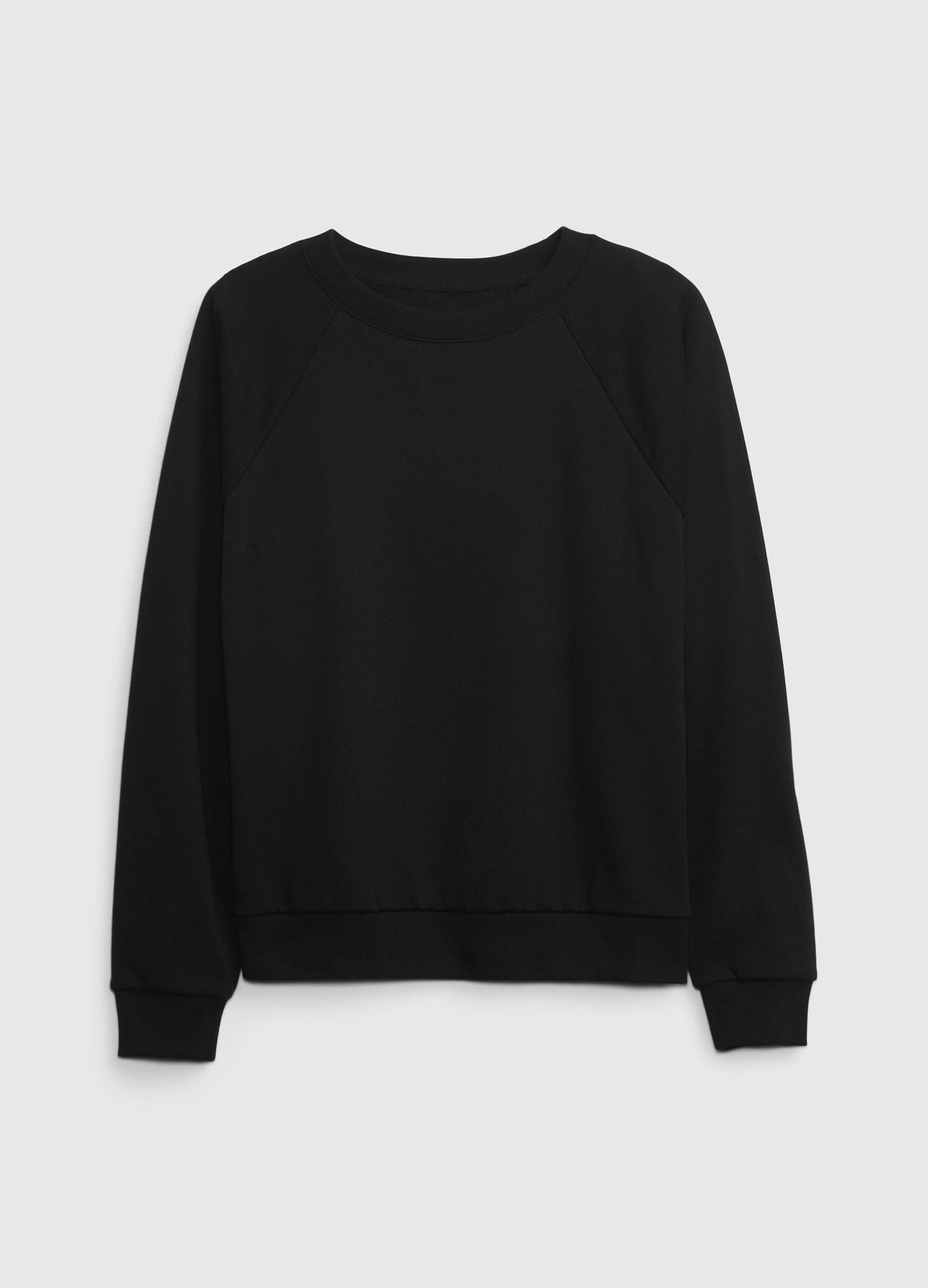 Round-neck sweatshirt with raglan sleeves_2