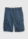 Stretch cotton cargo Bermuda shorts_0
