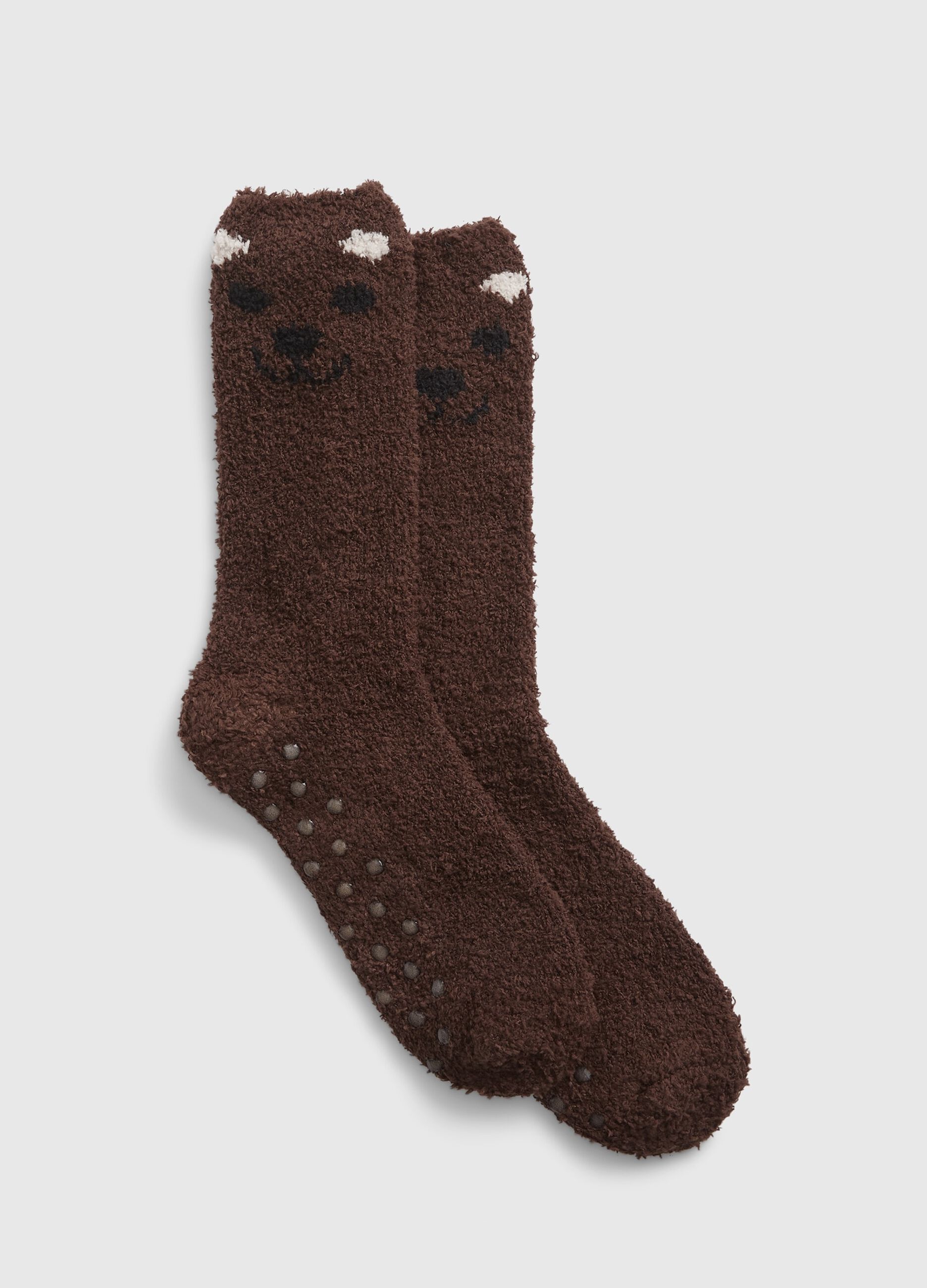 Slipper socks with Bear design