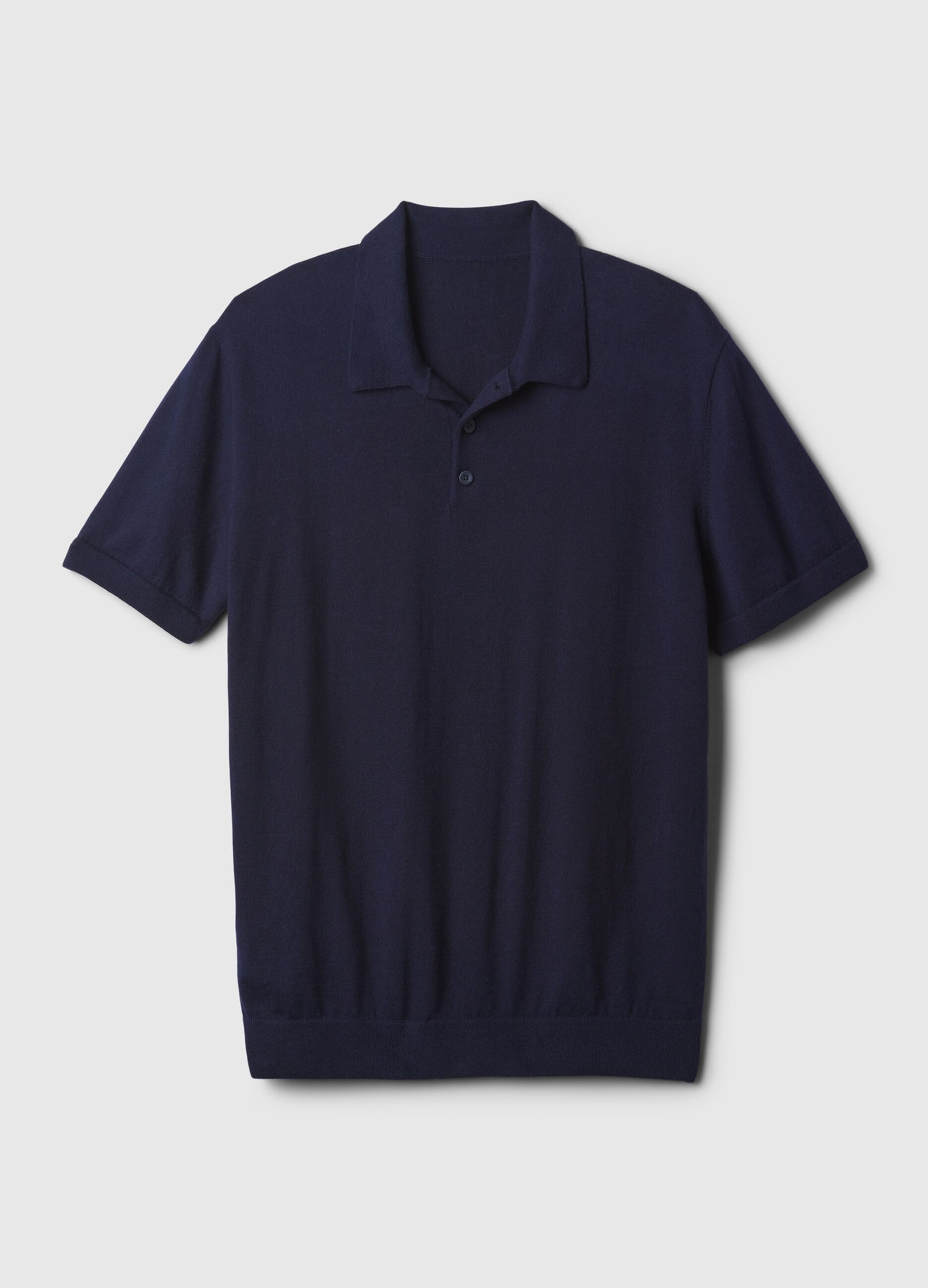 Polo shirt in cotton blend_3