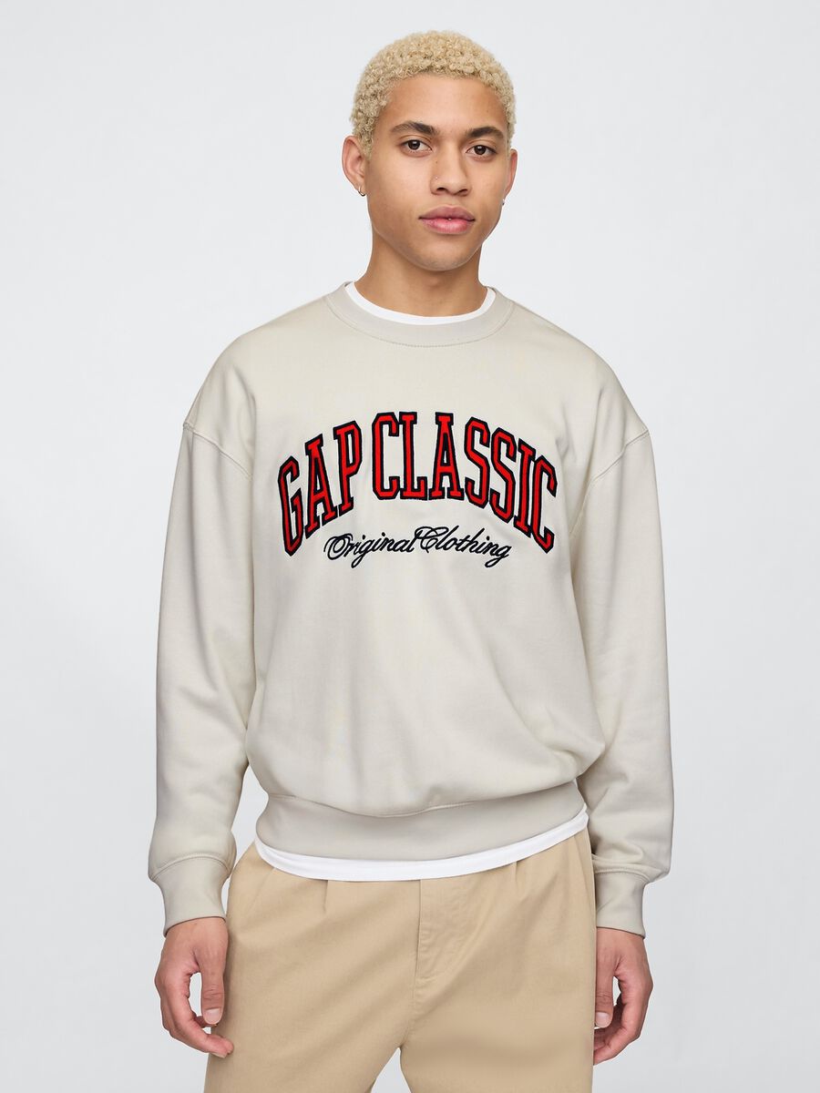 Felpa girocollo Gap Classic Uomo_0