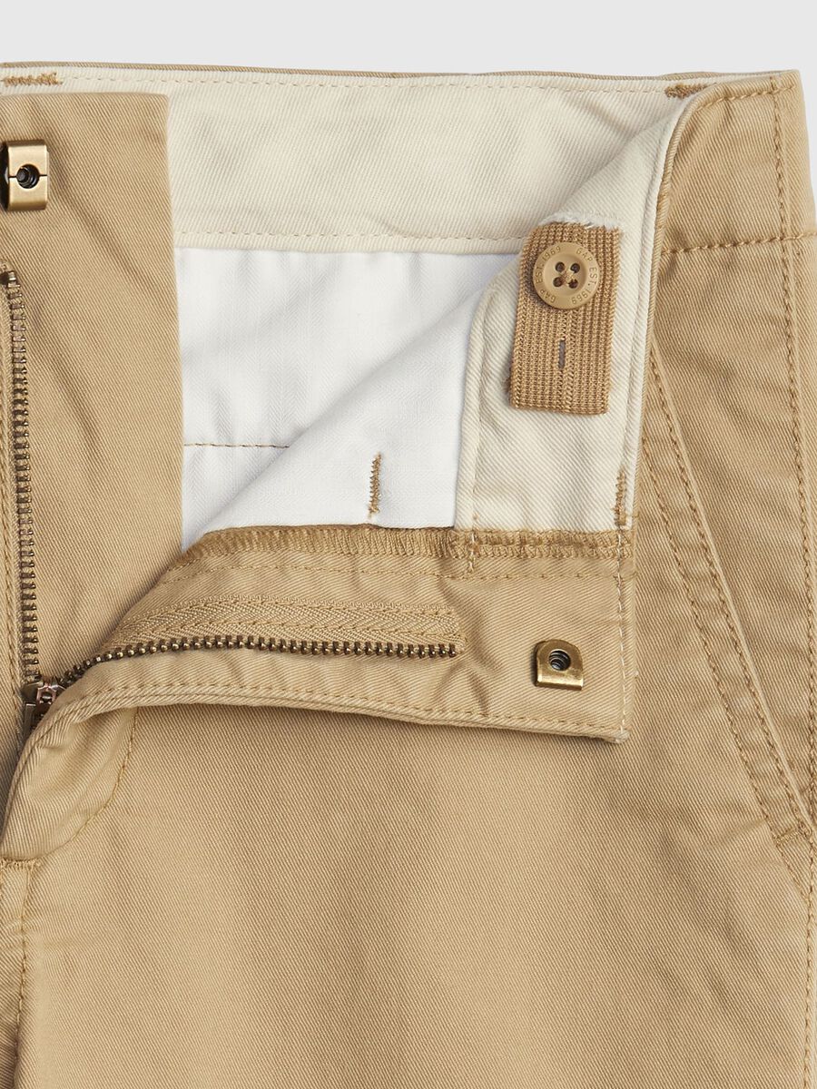Pantaloni chino in cotone stretch Bambino_4