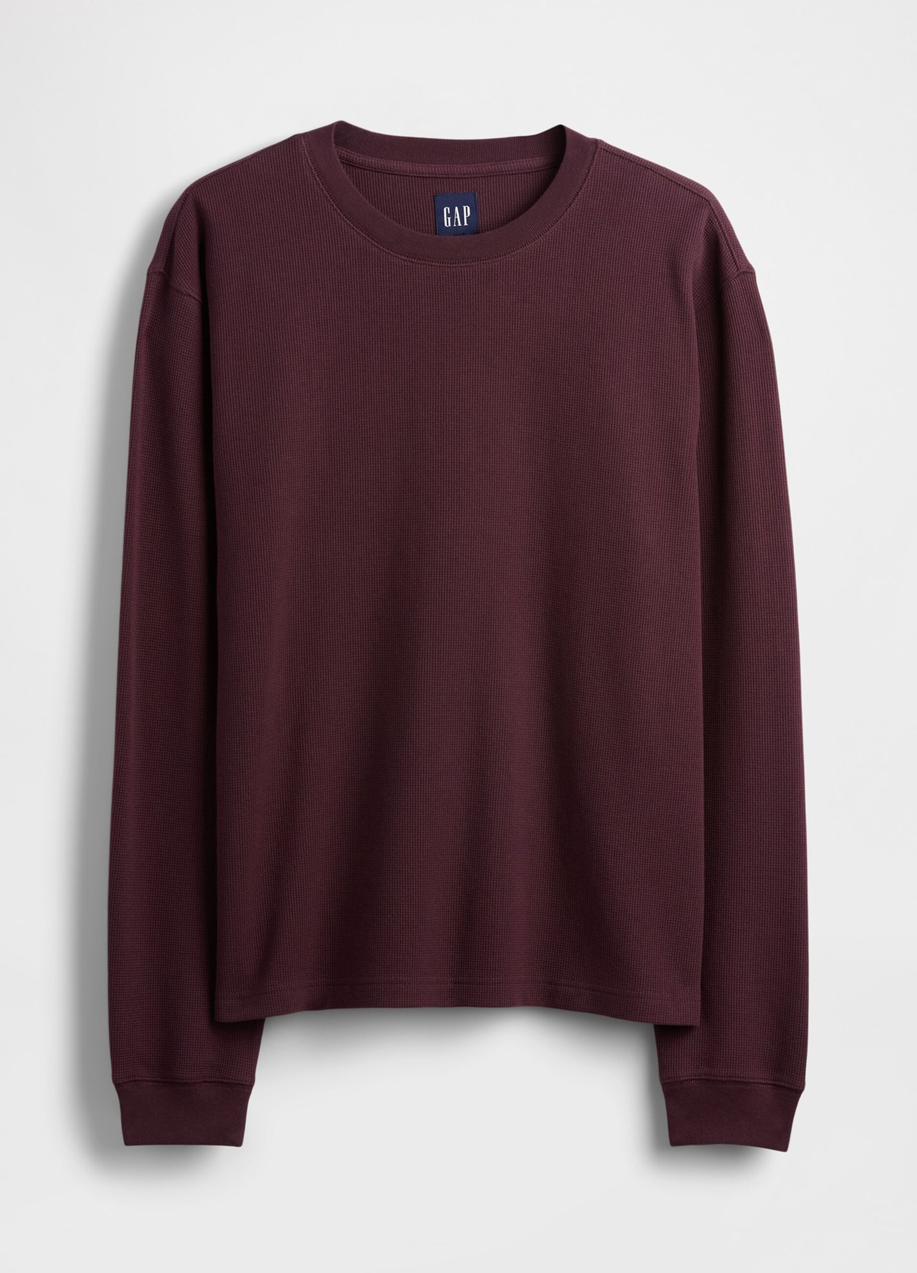 Stretch Long Sleeve Brown T-Shirt