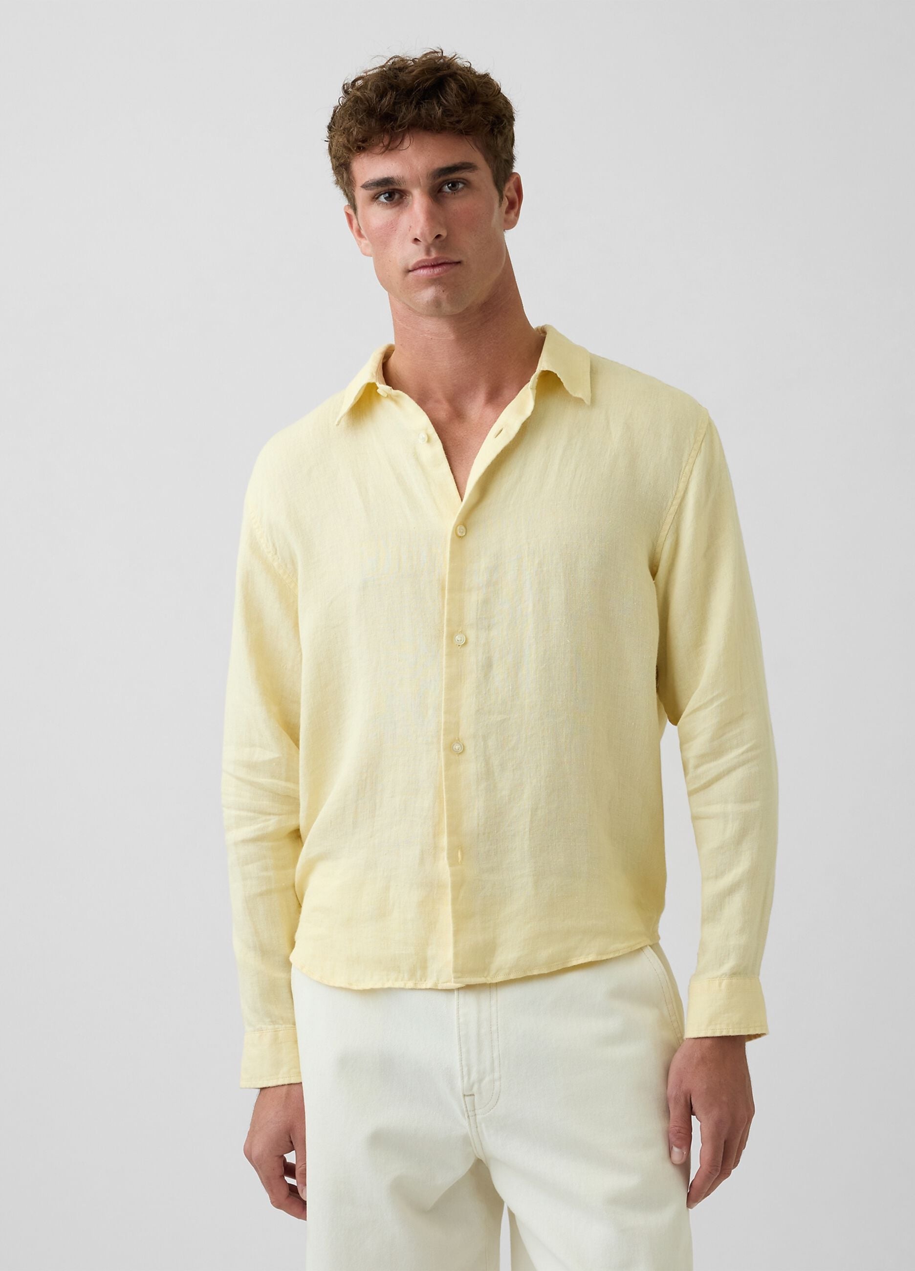 Camicia in puro lino