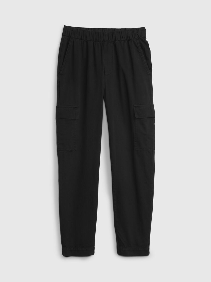 Joggers cargo in twill Donna_5