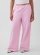 Joggers wide leg in misto cotone con logo GAP_1