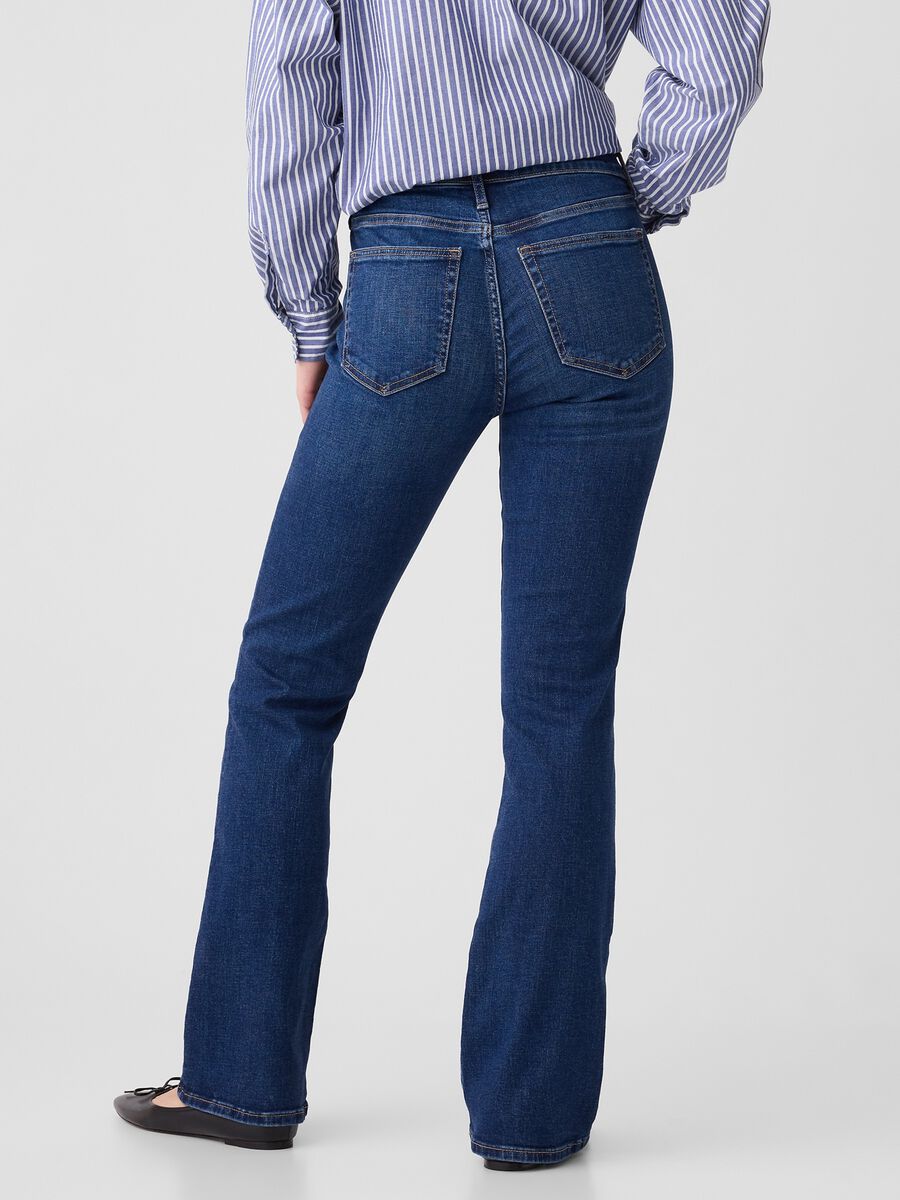 Jeans bootcut flare fit a vita alta Donna_2