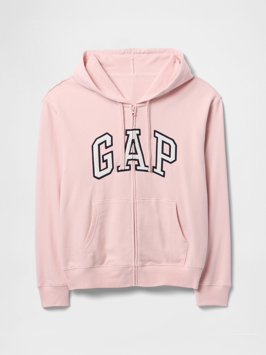 Hooded Full-Zip Sweatshirt Woman_4