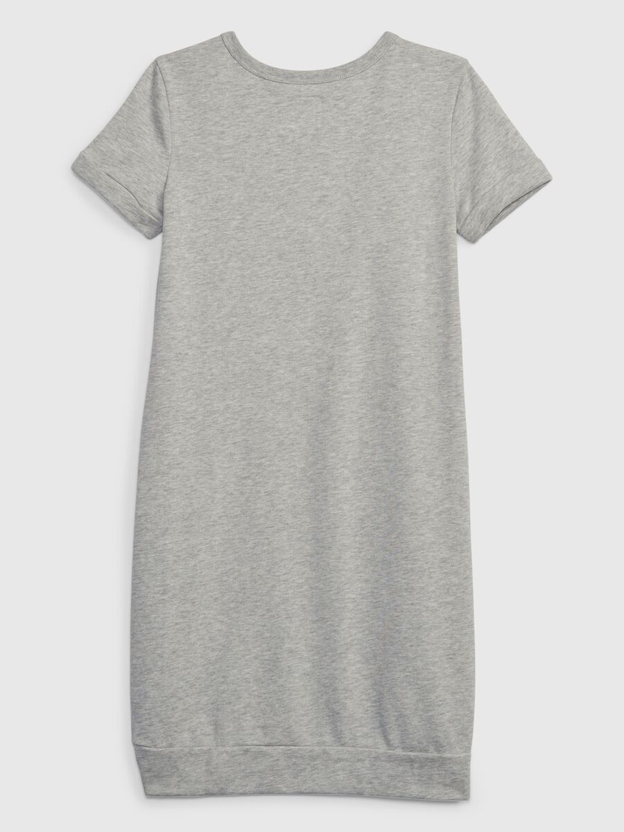 Vestito a maniche corte con logo Bimba_1
