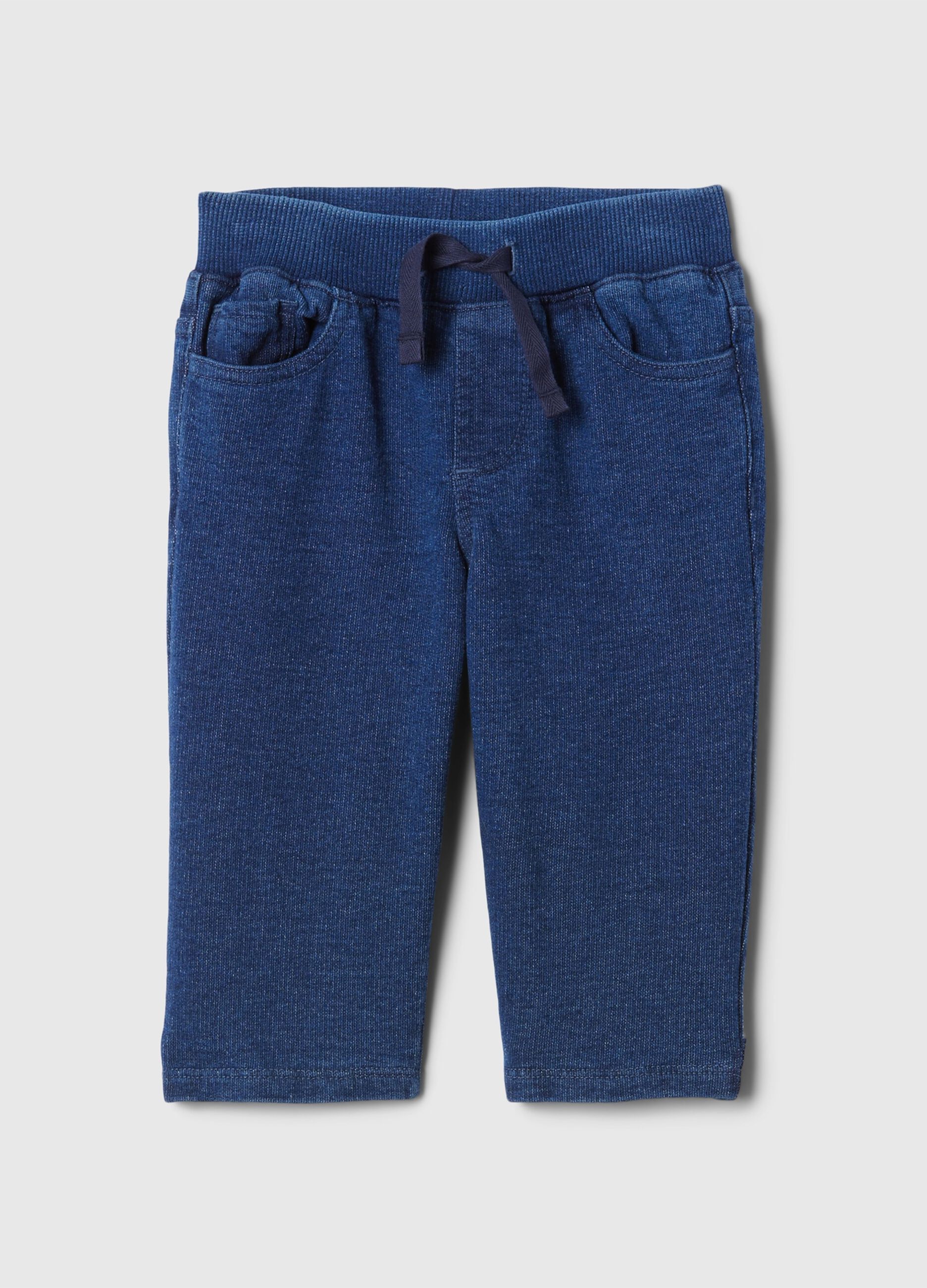 Bermuda in French Terry con coulisse