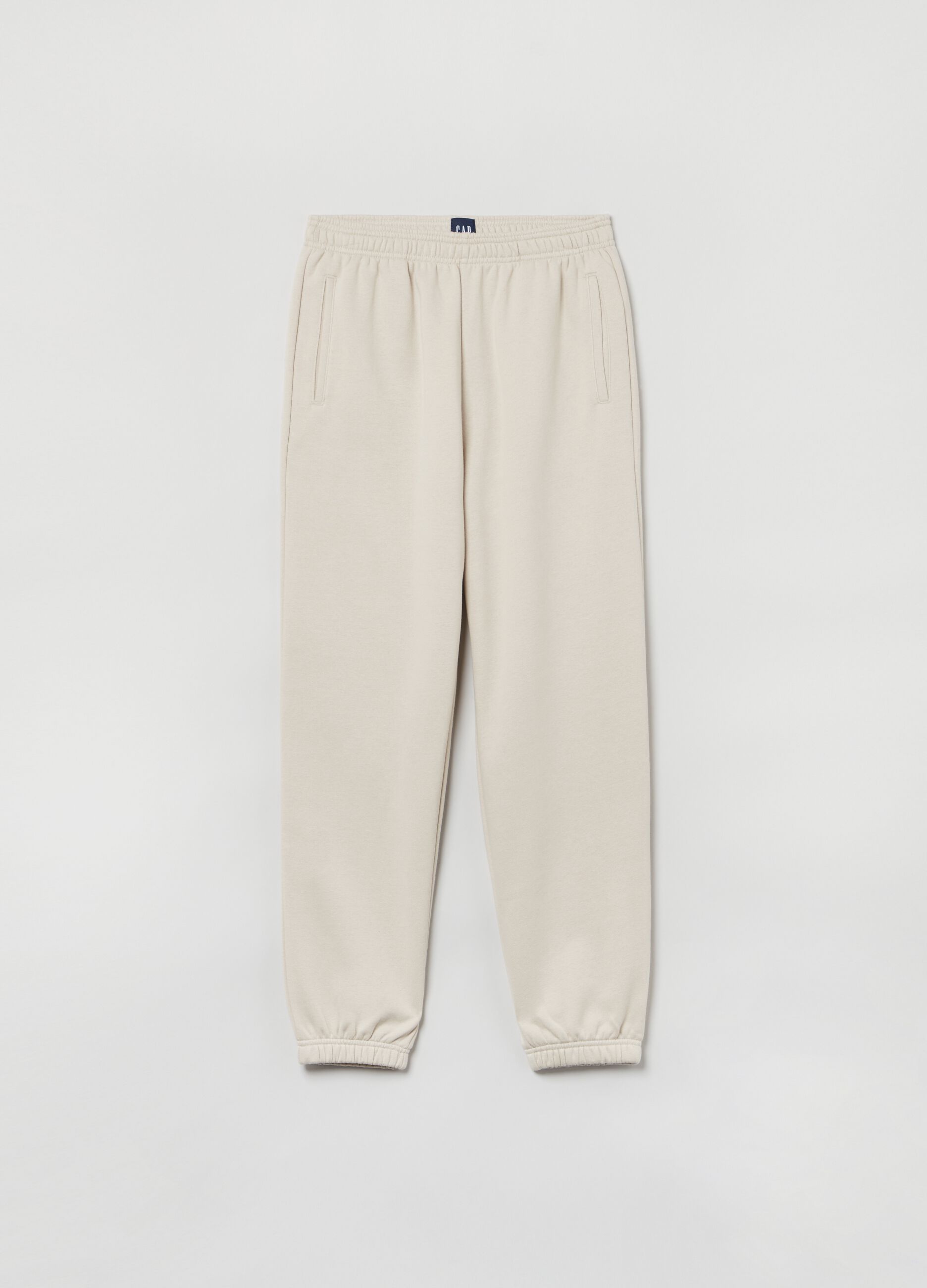 High-rise, easy-fit joggers in plush_1