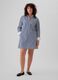 Short shirt dress with stripes_4