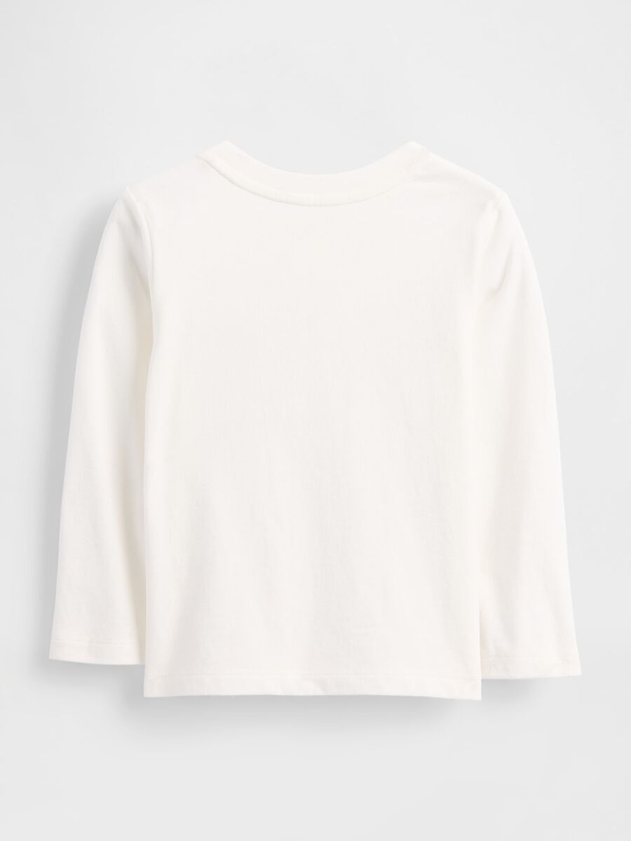 White long-sleeved T-shirt Boy_1