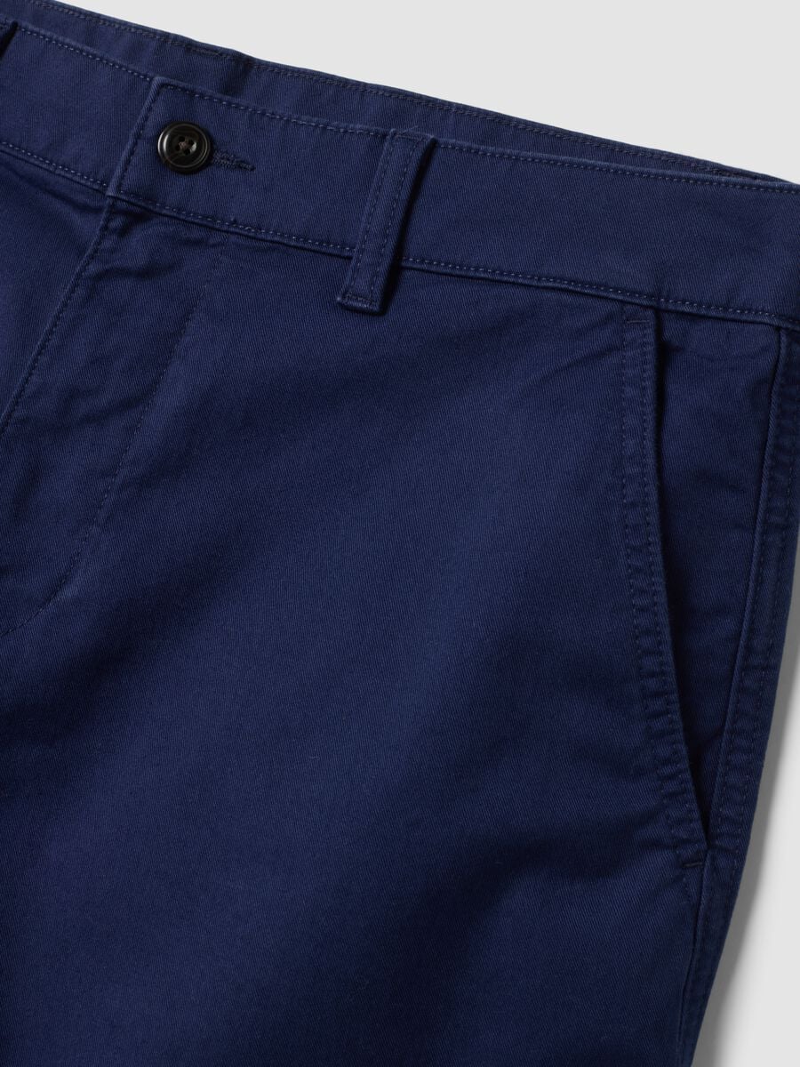 Stretch cotton shorts Man_2