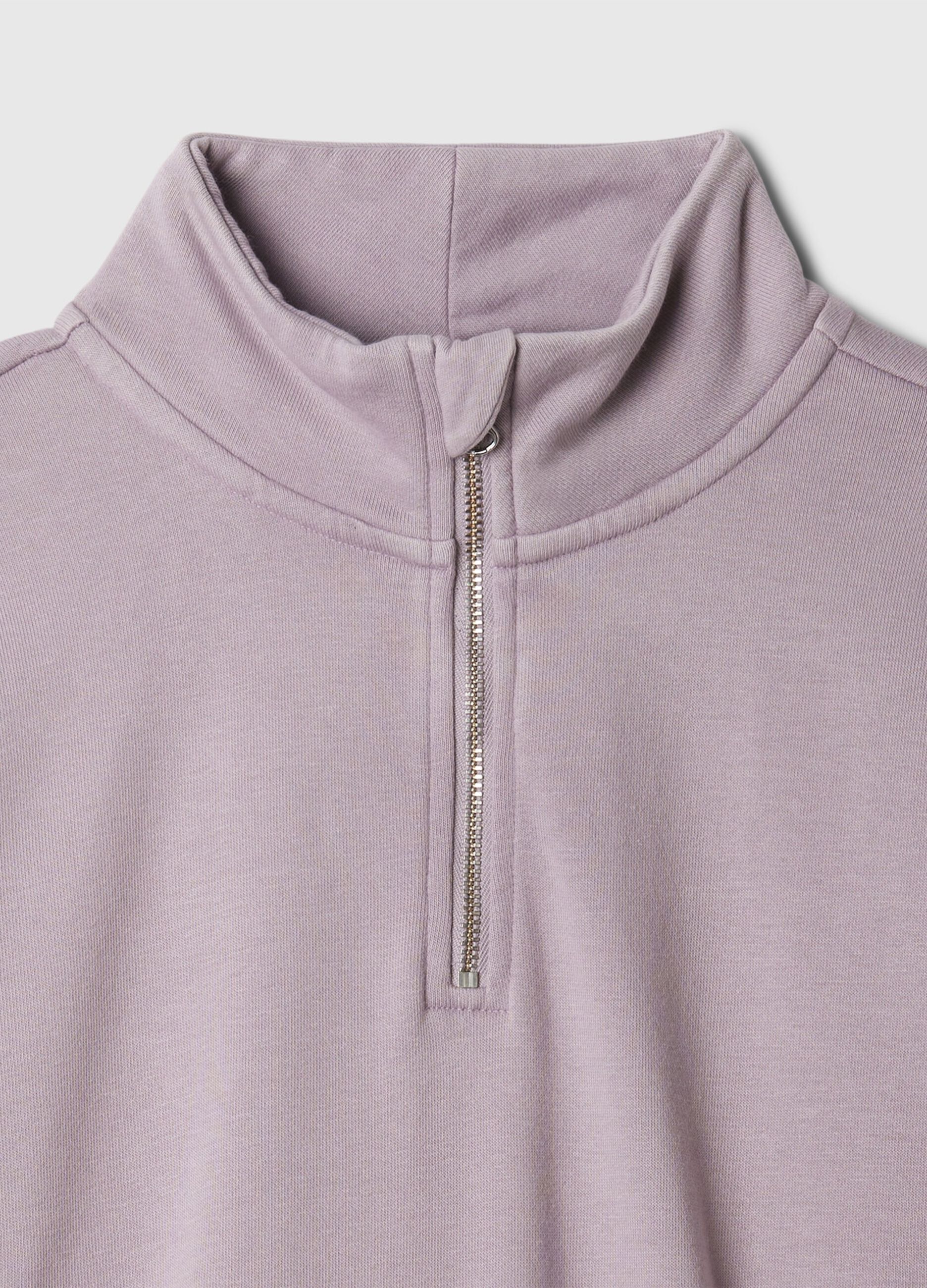 Felpa cropped half-zip_4