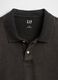 Brown long-sleeve cotton polo_4