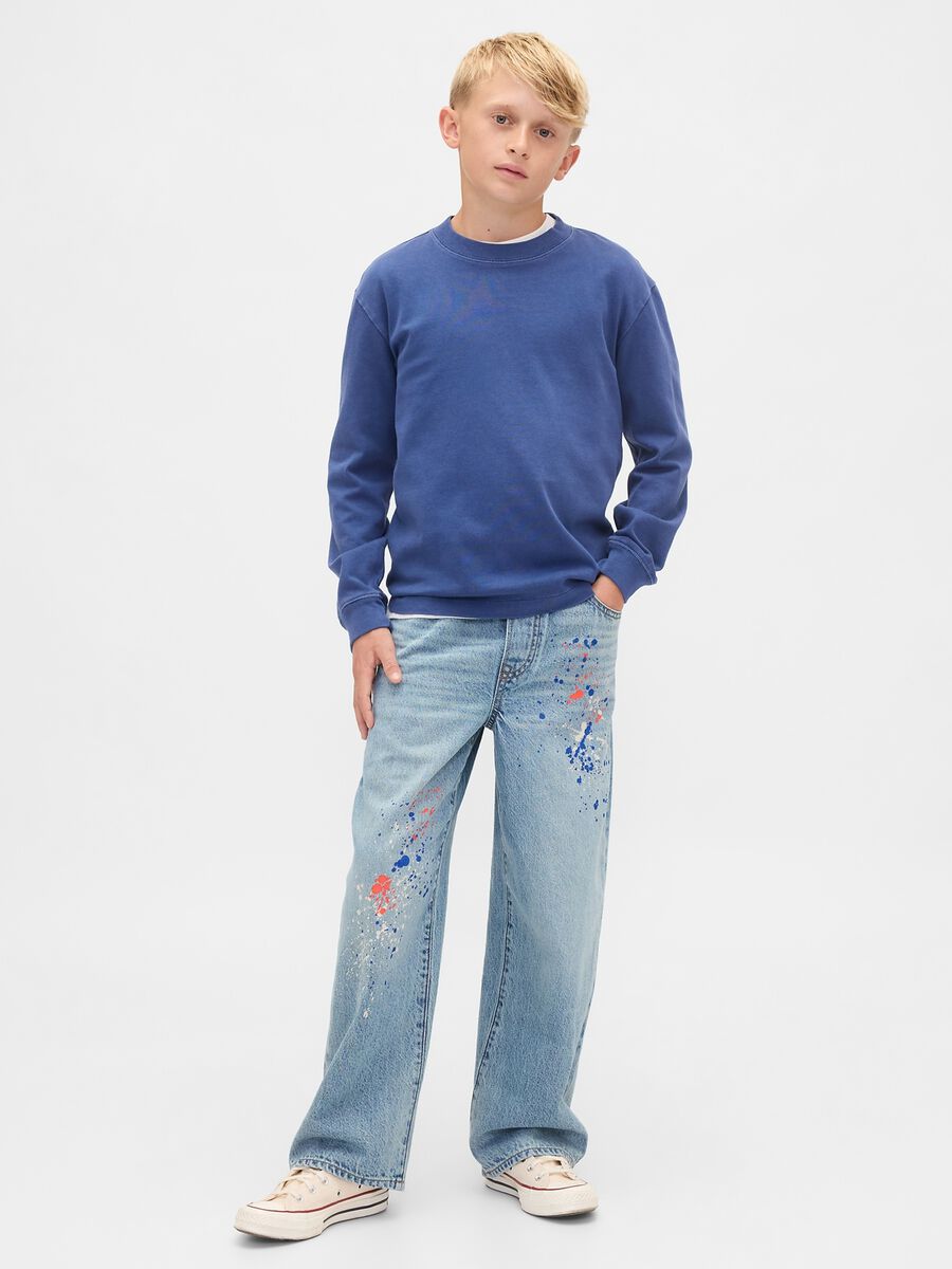 Jeans denim ampio per bambino Bambino_0
