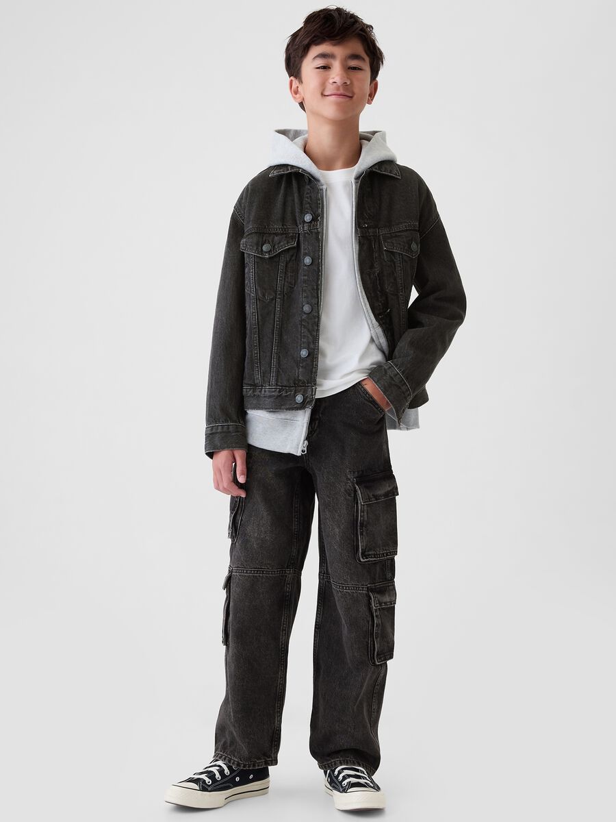 Jeans baggy fit modello tasconato Bambino_1