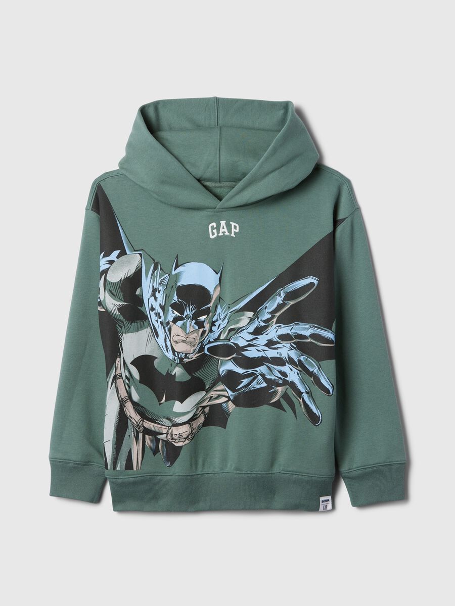 Felpa con cappuccio stampa Batman Bambino_3