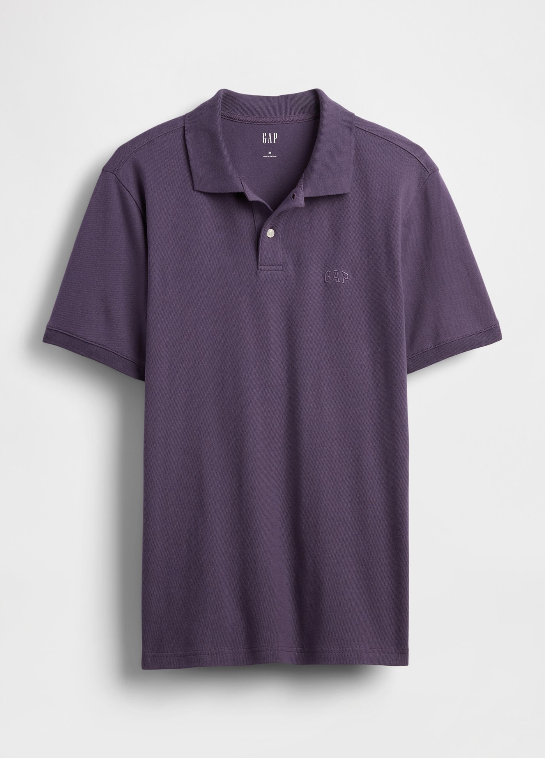 Purple Short Sleeve Polo