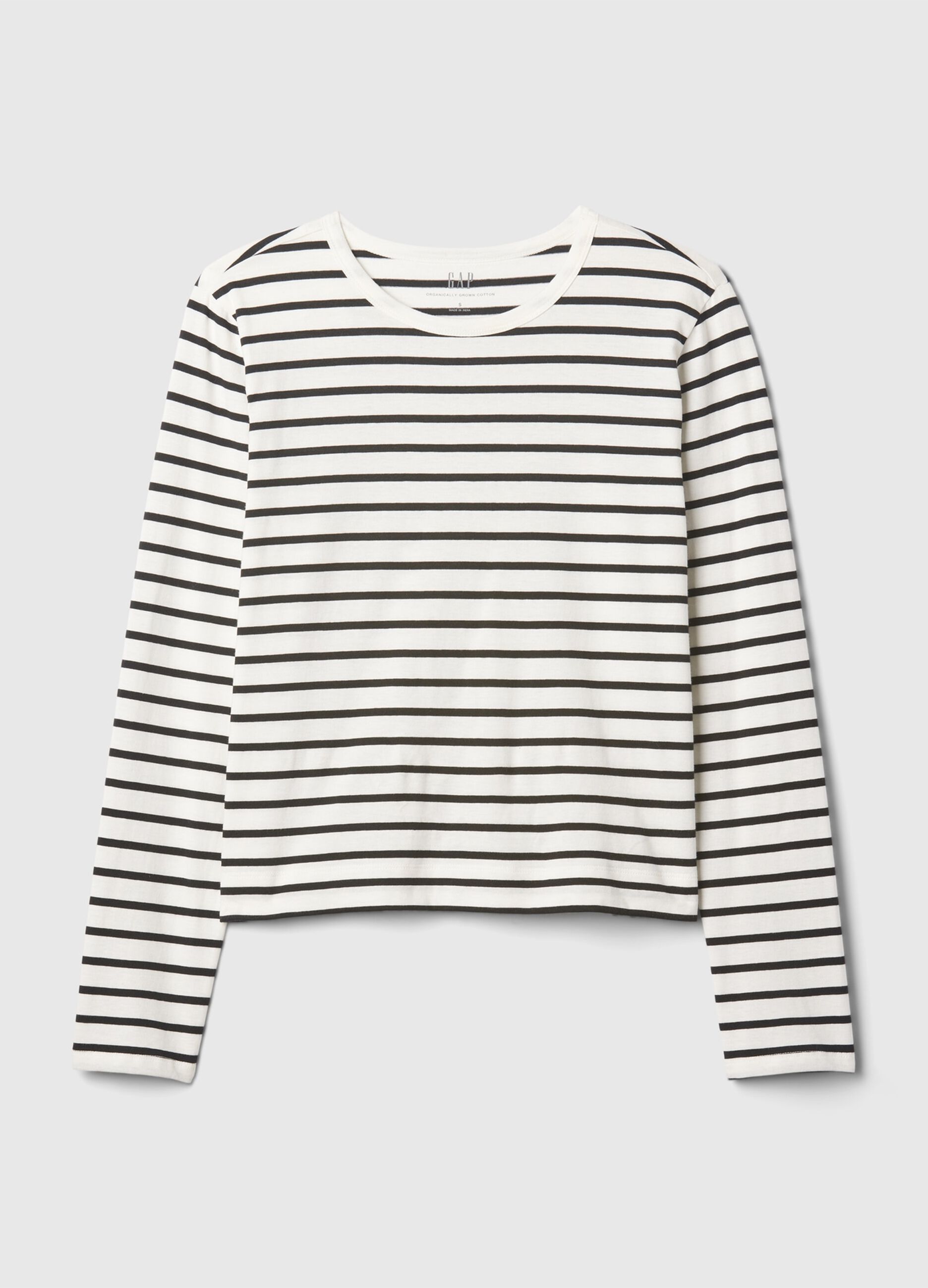 T-shirt a maniche lunghe in cotone_3