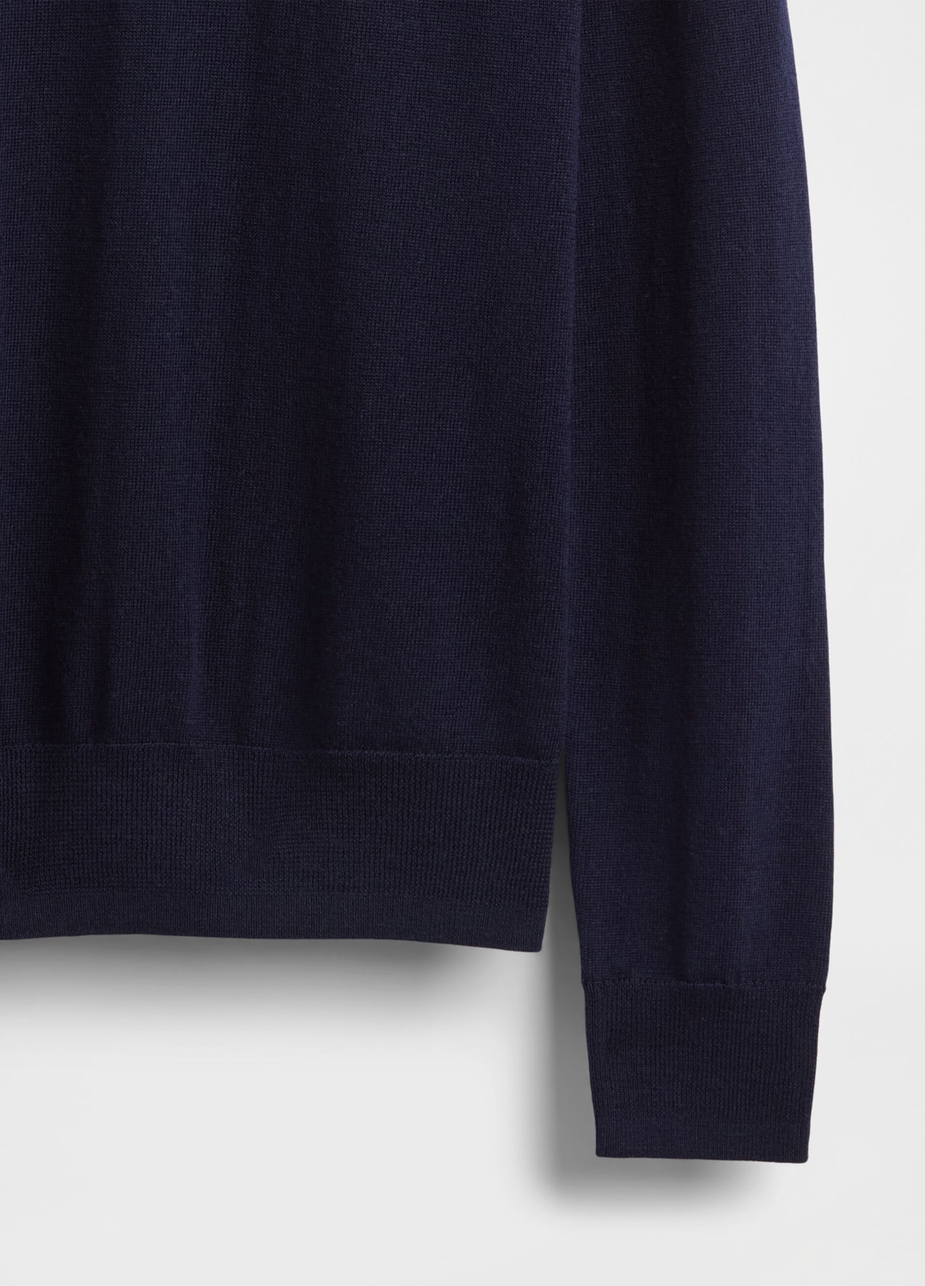 Blue Wool Pullover