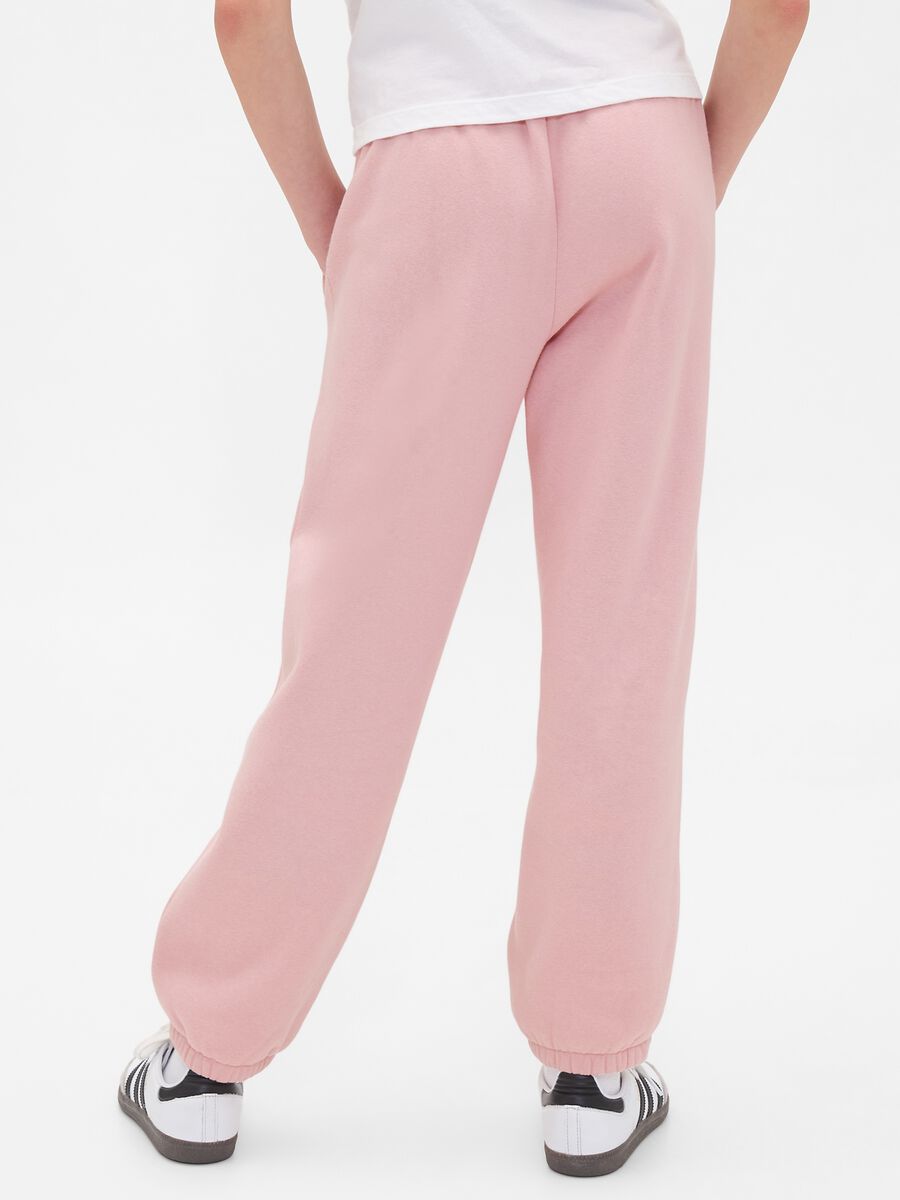 Active Pink Cotton Blend Trousers Girl_2