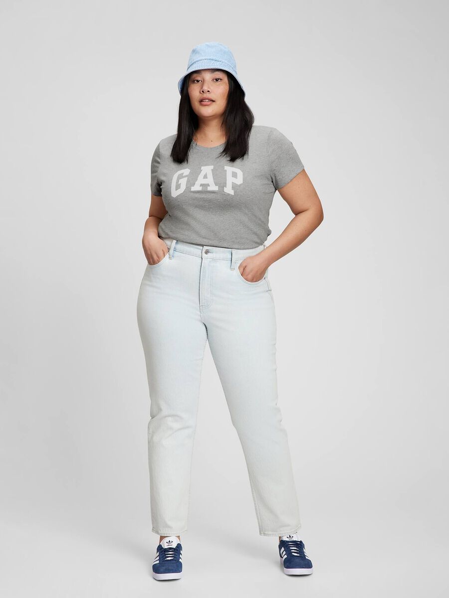 Two-pack T-shirts in jersey with logo print Woman_1