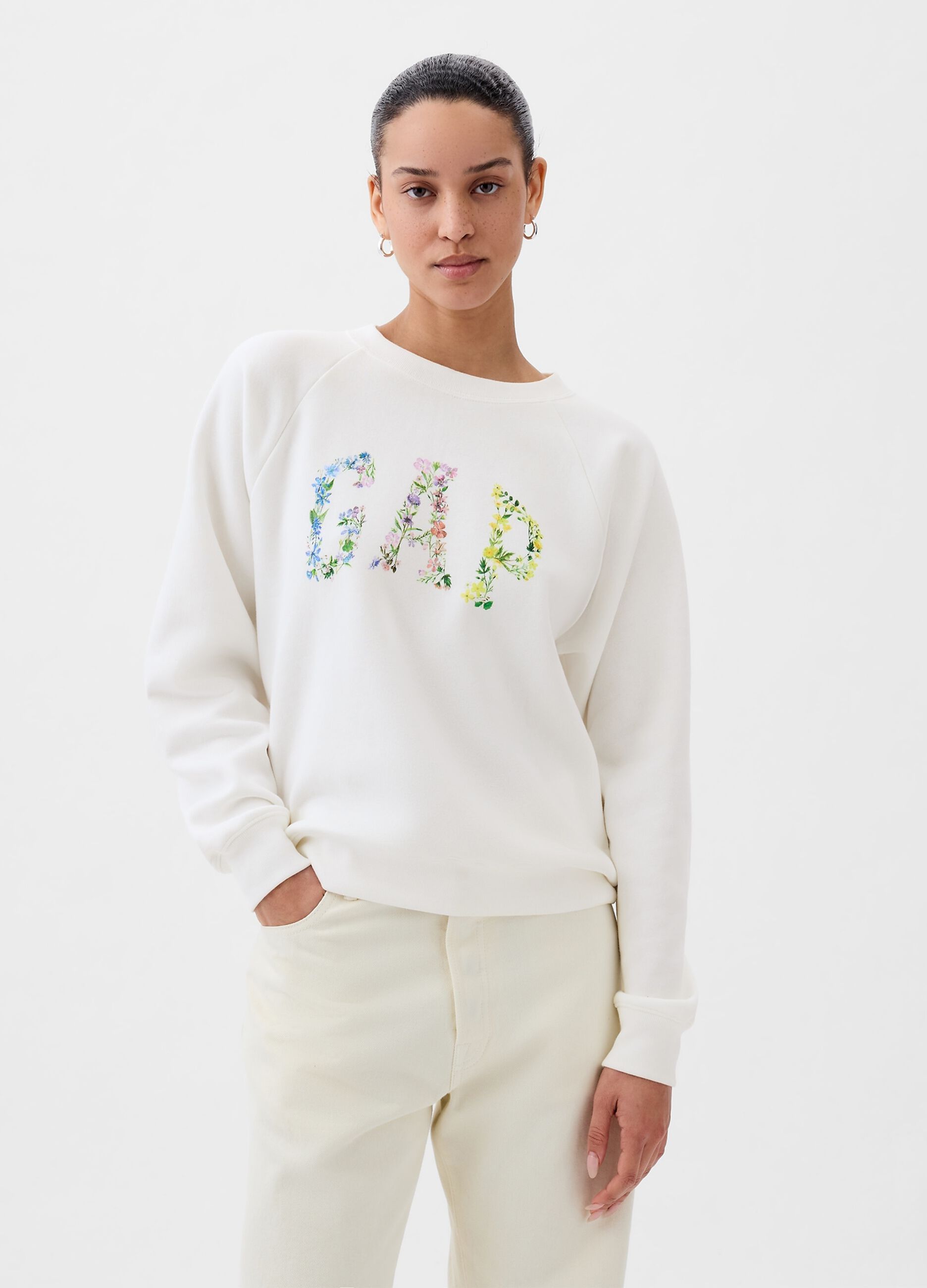 Maglia Guess Donna GAP V-Heritage Logo Jogger Pantaloni Da Tuta