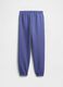 Pantaloni jogger viola per bambina_1