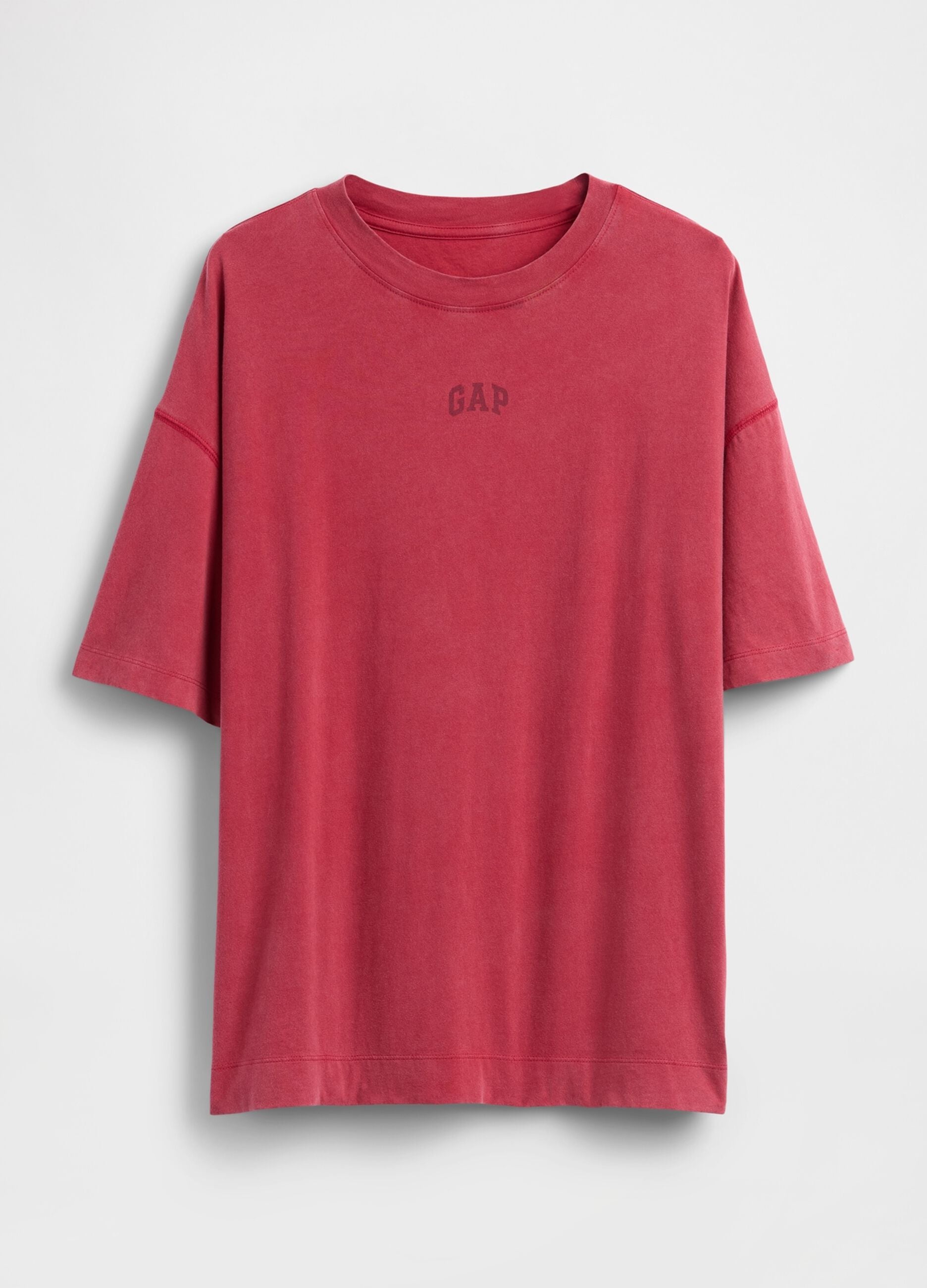 T-shirt a maniche corte in puro cotone con logo GAP