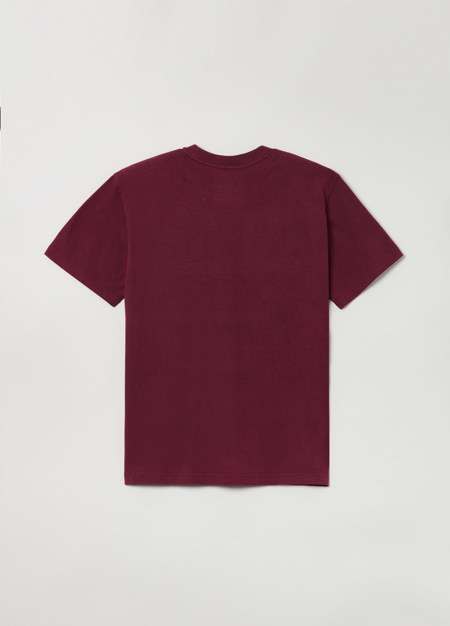 T-shirt in cotone con stampa logo_1