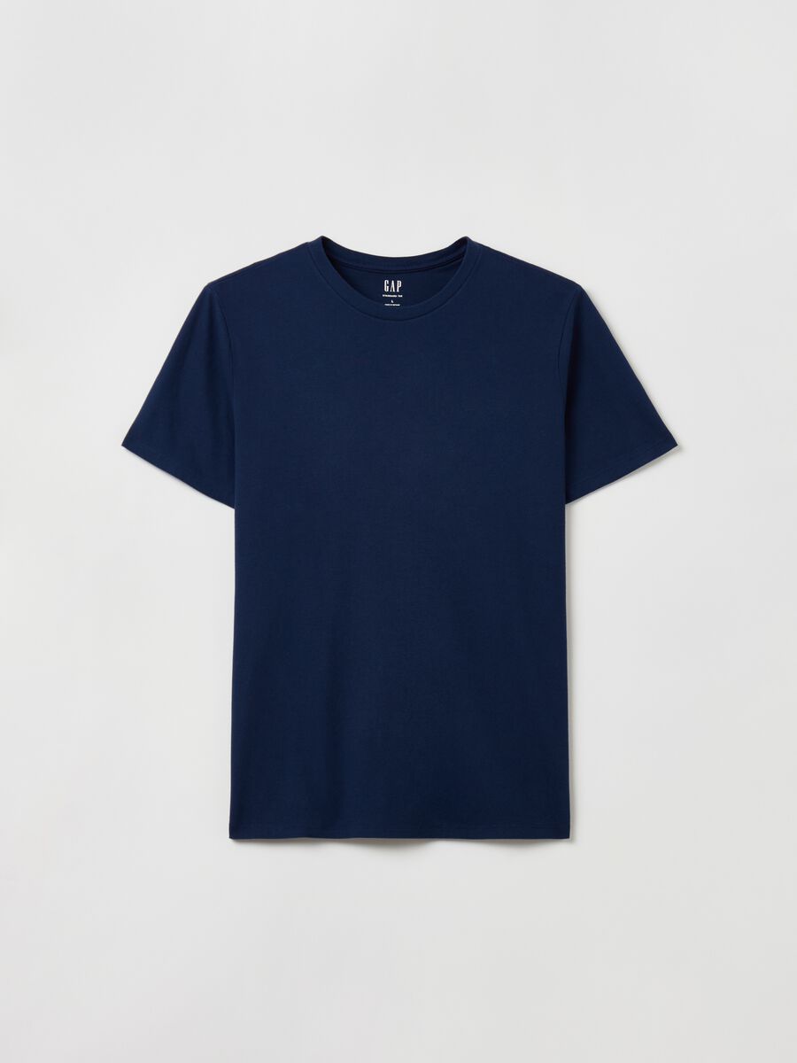 Cotton T-shirt with round neck Man_1