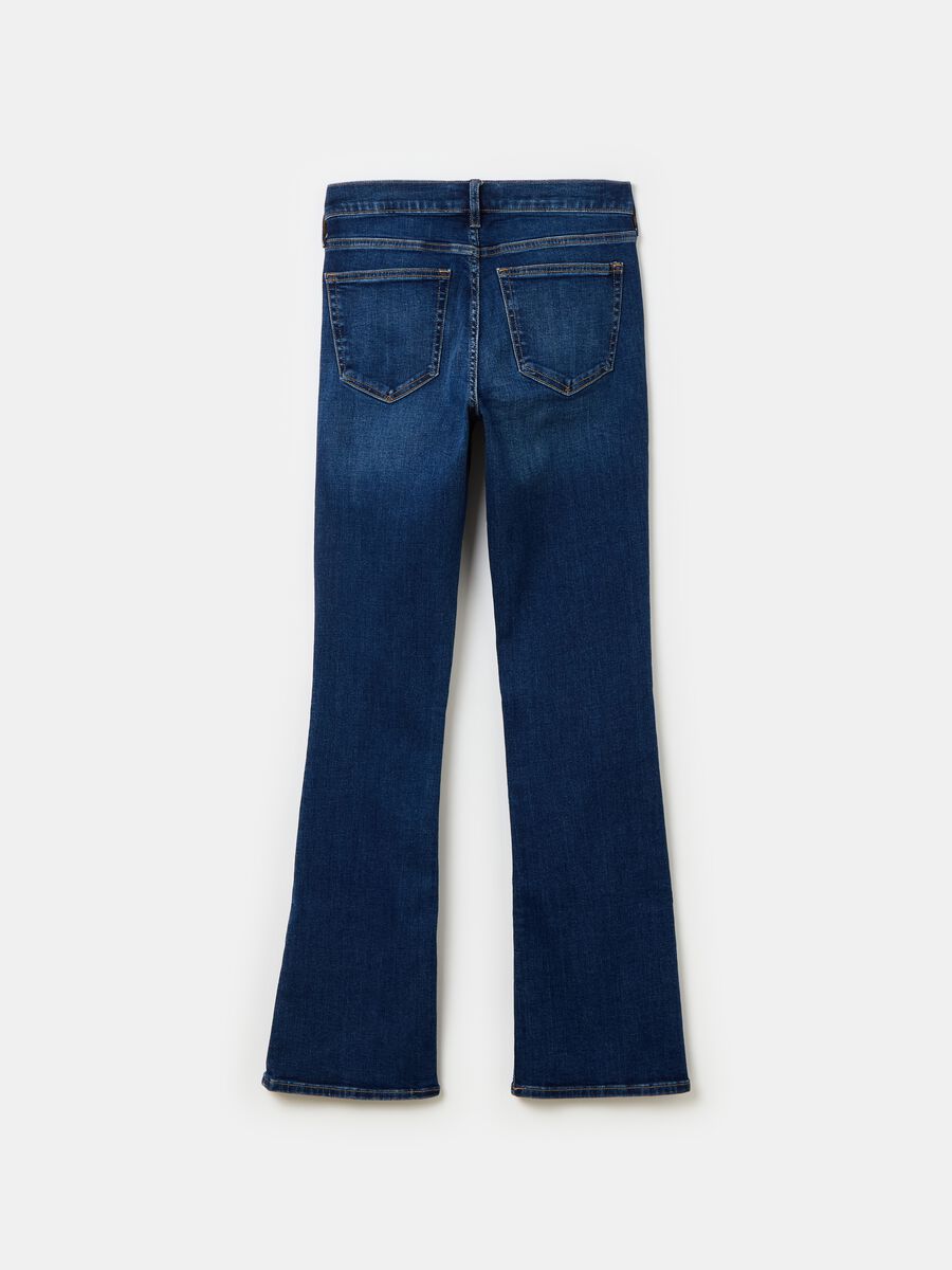 Jeans bootcut flare fit a vita alta Donna_6
