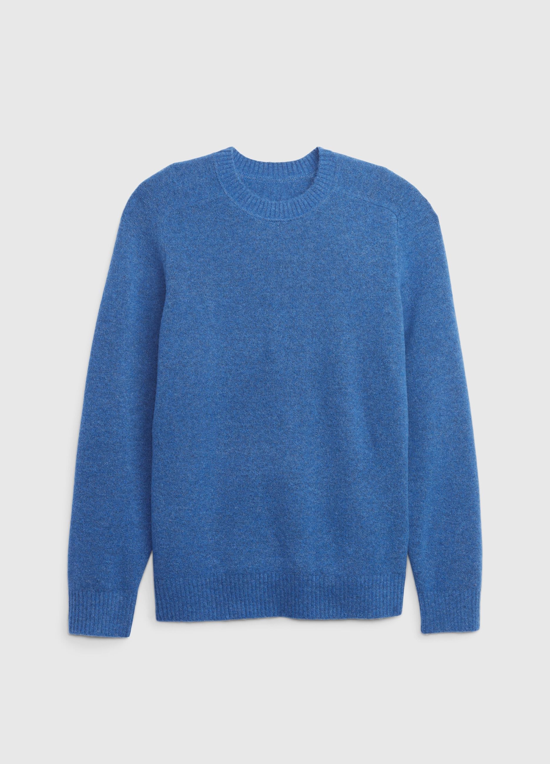 Round neck pullover with raglan sleeves._3