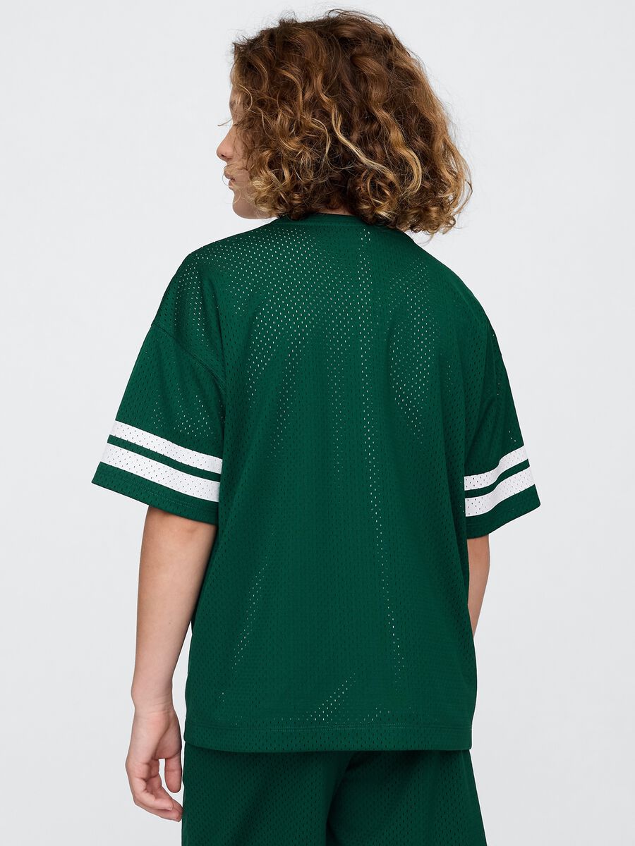 Maglia sportiva verde con logo GAP 1969 Boy_2