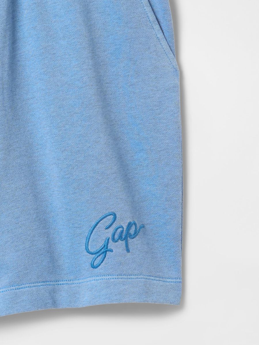 Shorts blu azzurro Gap in misto cotone Uomo_4
