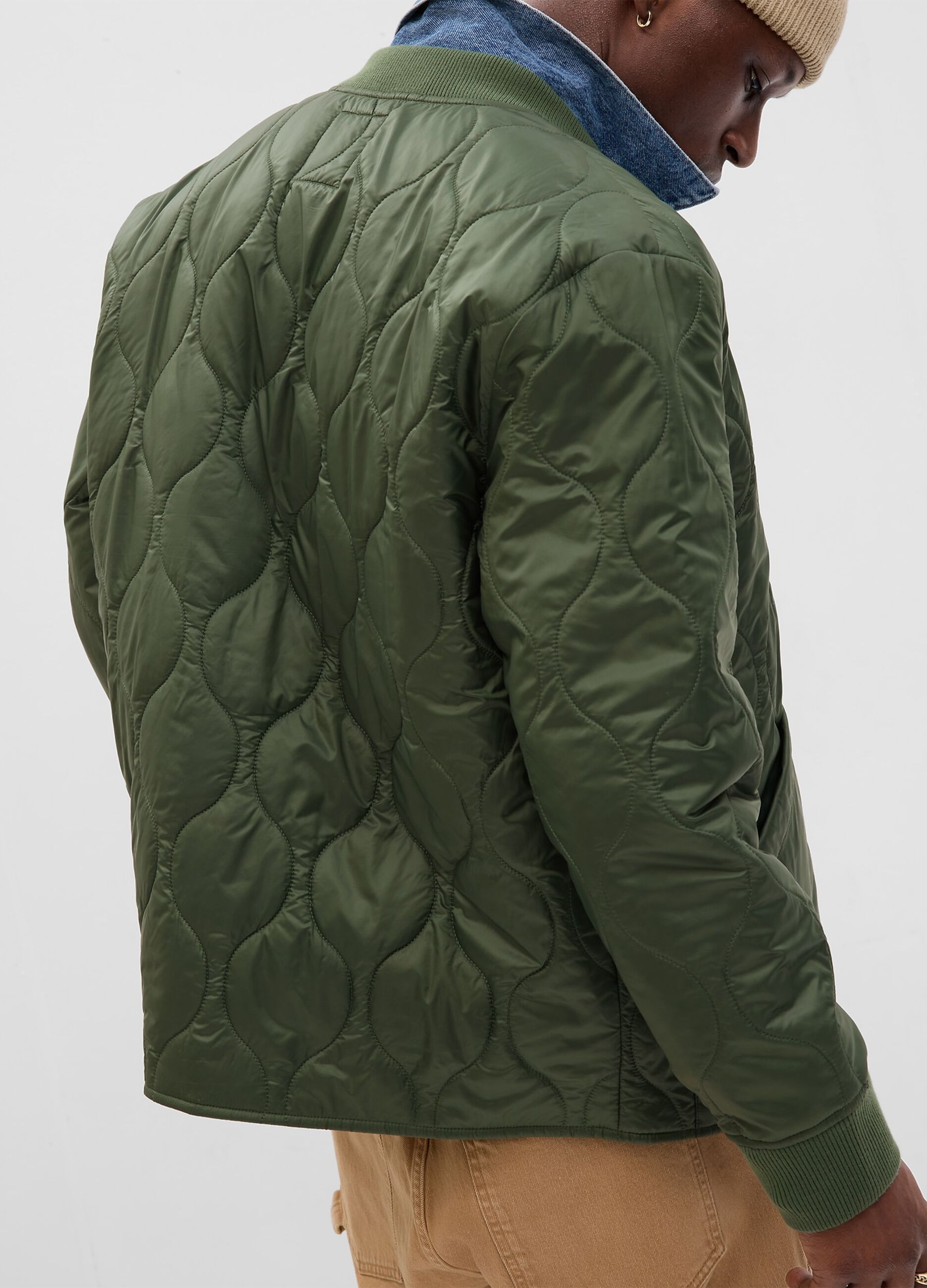 Quilted bomber jacket_1
