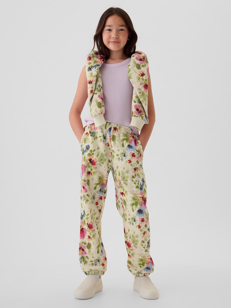 Joggers in felpa Bambina_0