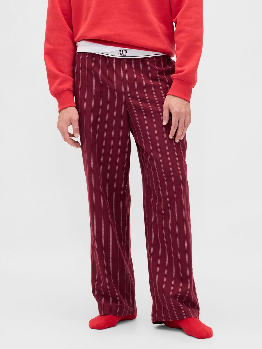 Red Cotton Pyjamas Woman_4