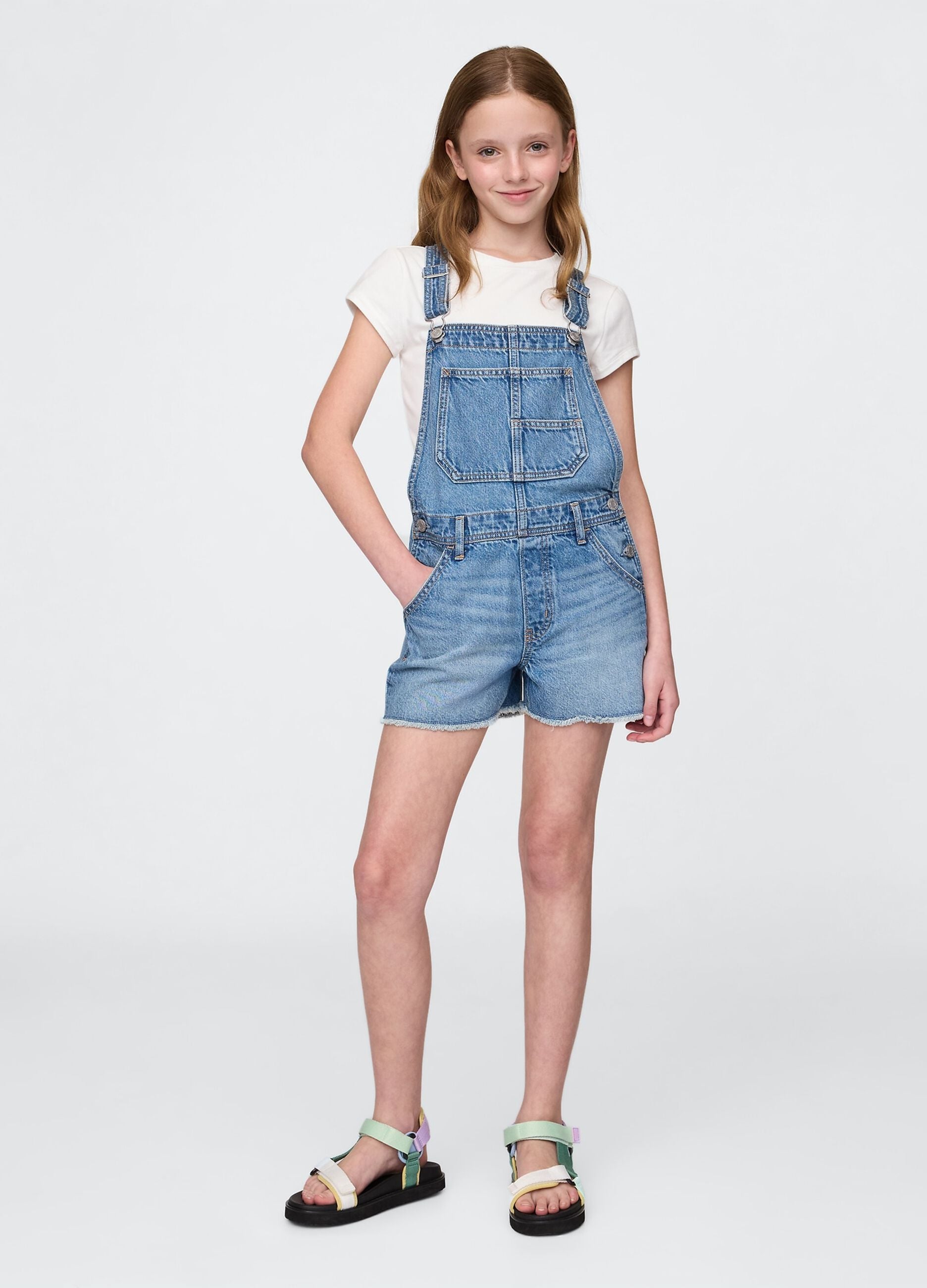 Salopette in denim
