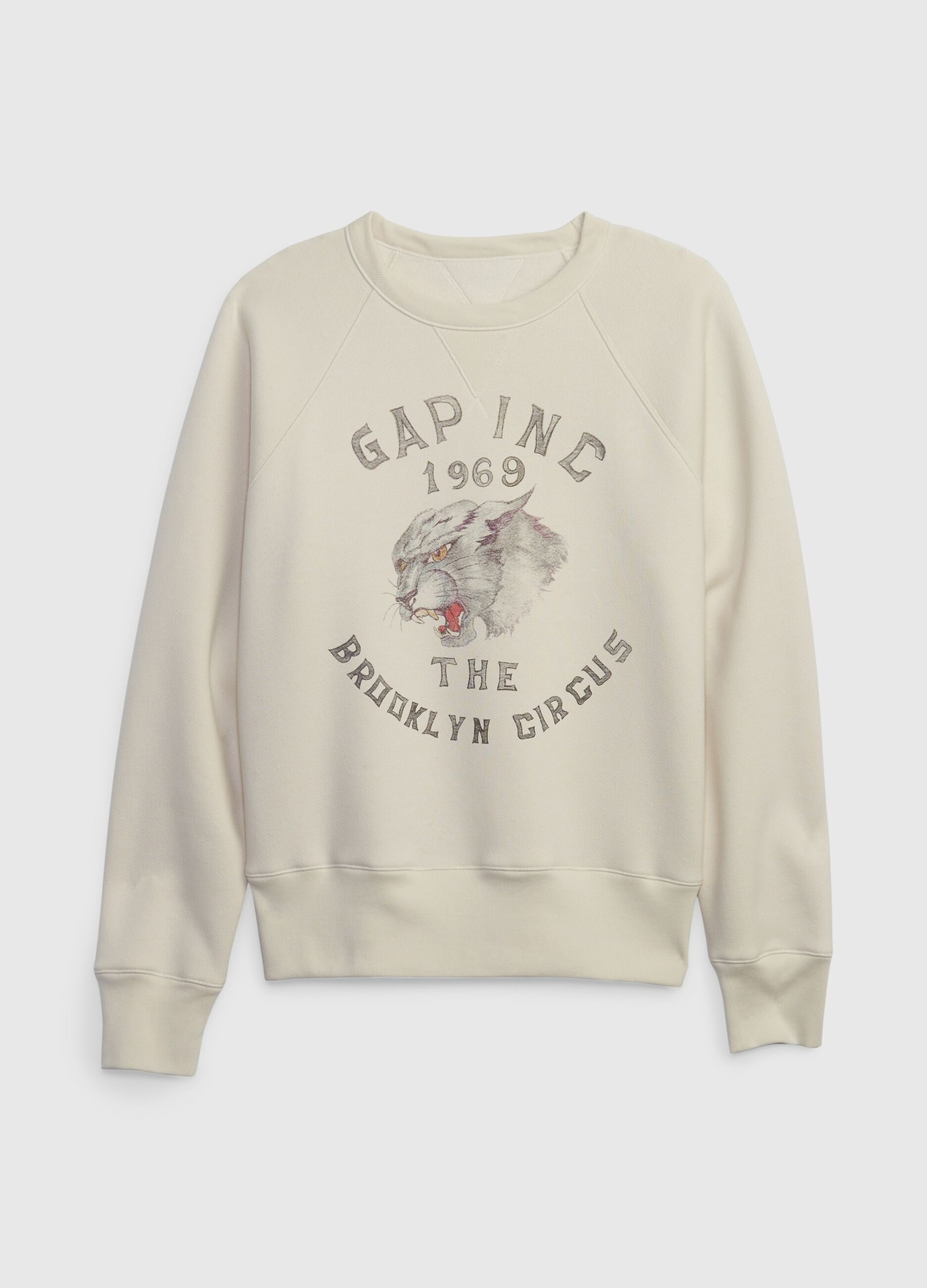 Sweatshirt with The Brooklyn Circus print and logo_3