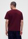 T-shirt bordeaux in cotone_2